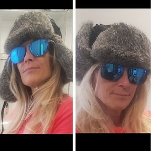 NEW Real Fur Trapper Trooper Winter Hat